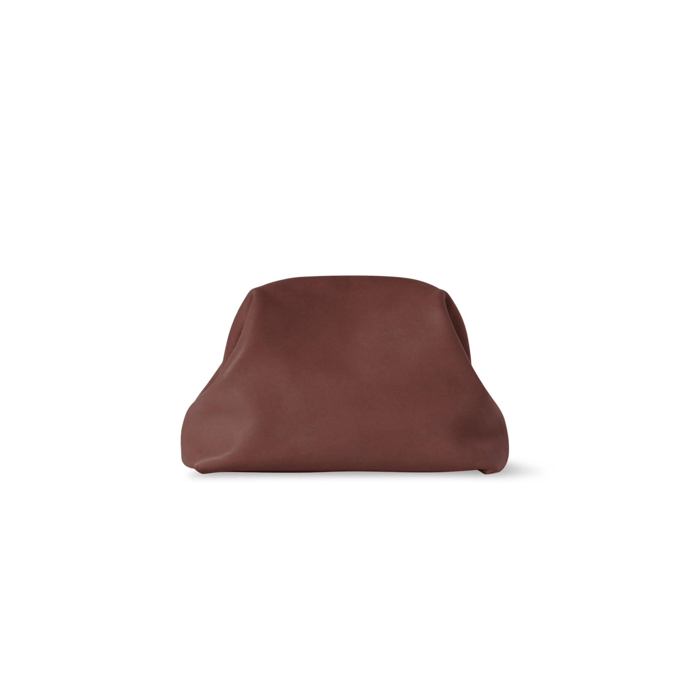 The R0w mira clutch in leather (22*16*7cm)